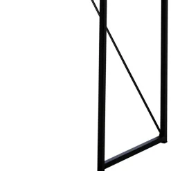 Design Konsolentisch mit Schwarzglas Platte - Burano