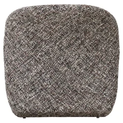 Design Loungesessel in Dunkelbraun meliert - Sacalobra