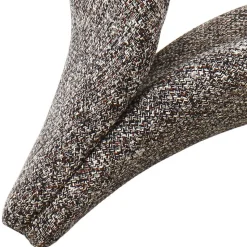 Design Loungesessel in Dunkelbraun meliert - Sacalobra