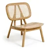 Design Loungestuhl aus Rattan & Teak - Plataya