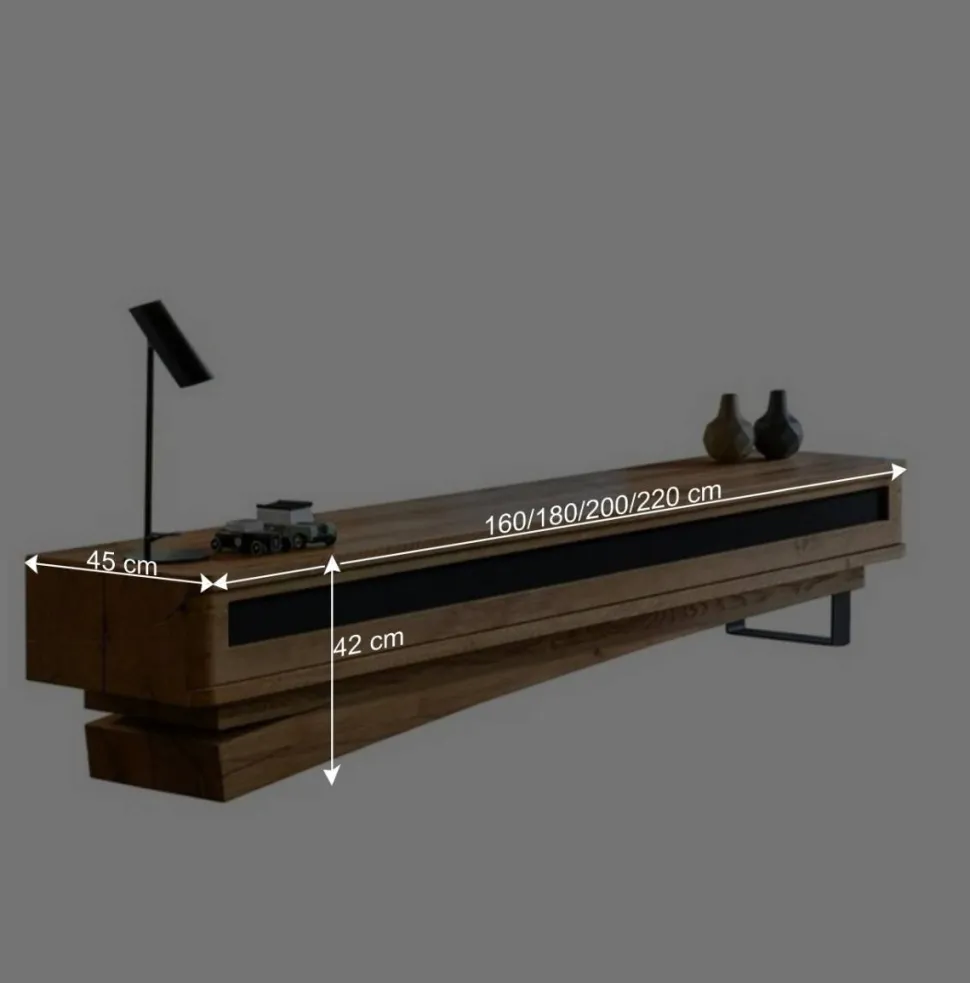 Design Lowboard im Industry und Loft Stil - Ventida