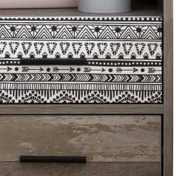 Design Nachtkommode mit 62 cm Höhe - Drondo