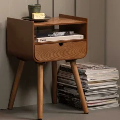 Design Nachtkonsole im Holzlook Natur - Paytona