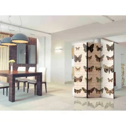 Design Paravent Schmetterlinge & Motten - Sina