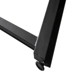 Design PC Computertisch in Schwarz - Aribert