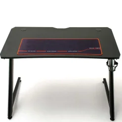 Design PC Computertisch in Schwarz - Aribert