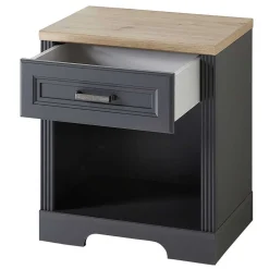 Design PC Tisch mit Rollcontainer - Joe (zweiteilig)