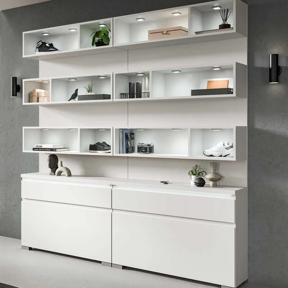 Design Regal für Schuhe mit LED - Dany