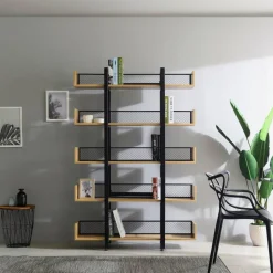 Design Regal mit fünf Böden - Gonya