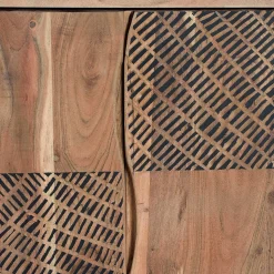 Design Regal mit Türen und Schubladen - Merlan