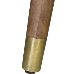 Design Schreibtisch aus Mangoholz und Metall - Filurina