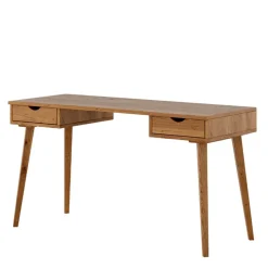 Design Schreibtisch aus Wildeiche Massivholz - Fabijola