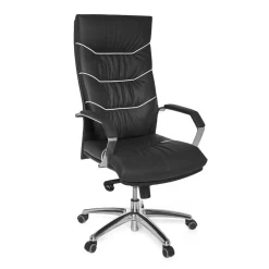 Design Schreibtischstuhl aus Leder - Merana