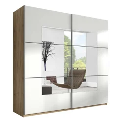 Design Schwebetürenschrank mit Spiegel - Anglivia