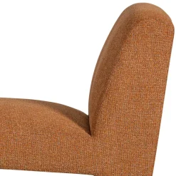 Design Sessel in Ocker meliert - Serasmus