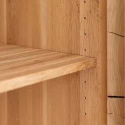 Design Sideboard aus Eiche und Glas - Masicuri