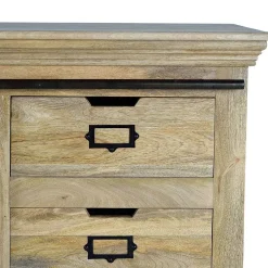 Design Sideboard mit Glas Schiebetüren - Draschna