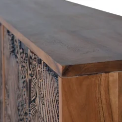 Design Sideboard mit Schnitzerei und Lack - Marcel