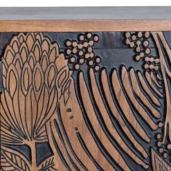 Design Sideboard mit Schnitzerei und Lack - Marcel