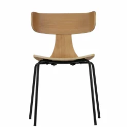 Design Stapelstuhl Set Gregoriana aus Schichtholz Esche (2er Set)