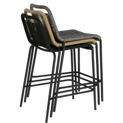 Design Stühle mit 62 cm Sitzhöhe - Henriette (4er Set)