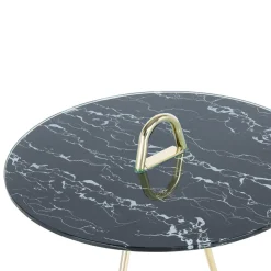 Design Tischchen in Schwarz & Gold - Chiceria
