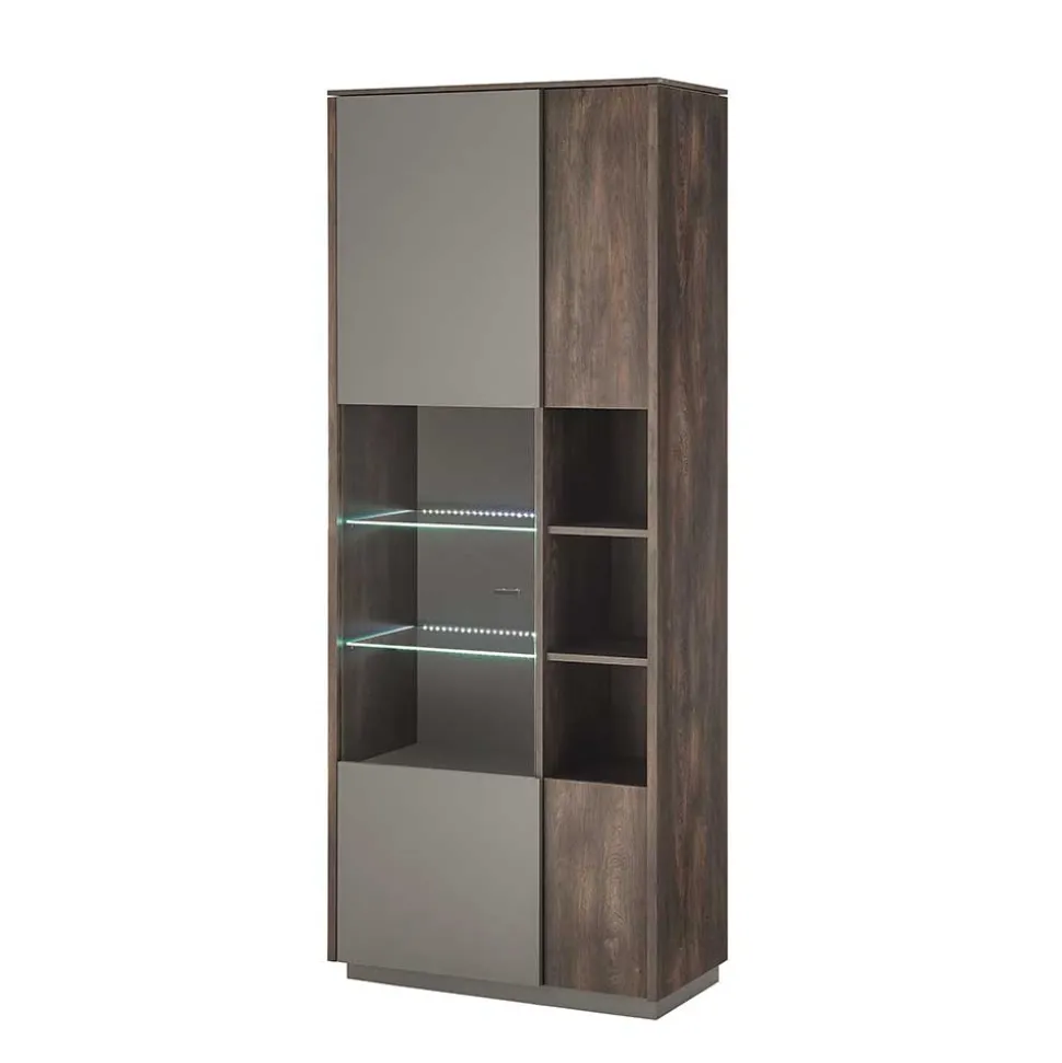 Design TV Anbauwand Möbelset - Mundo (vierteilig)