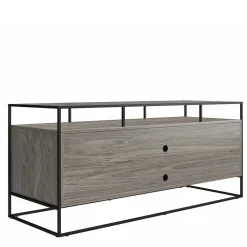 Design TV Kommode in Eiche Grau - Midland