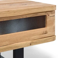 Design TV Lowboard aus Eiche gebürstet & geölt - Ventida