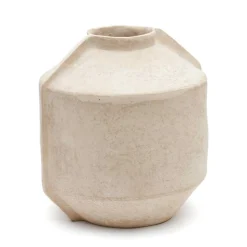 Design Vase aus Papier Pappmache - Lylian