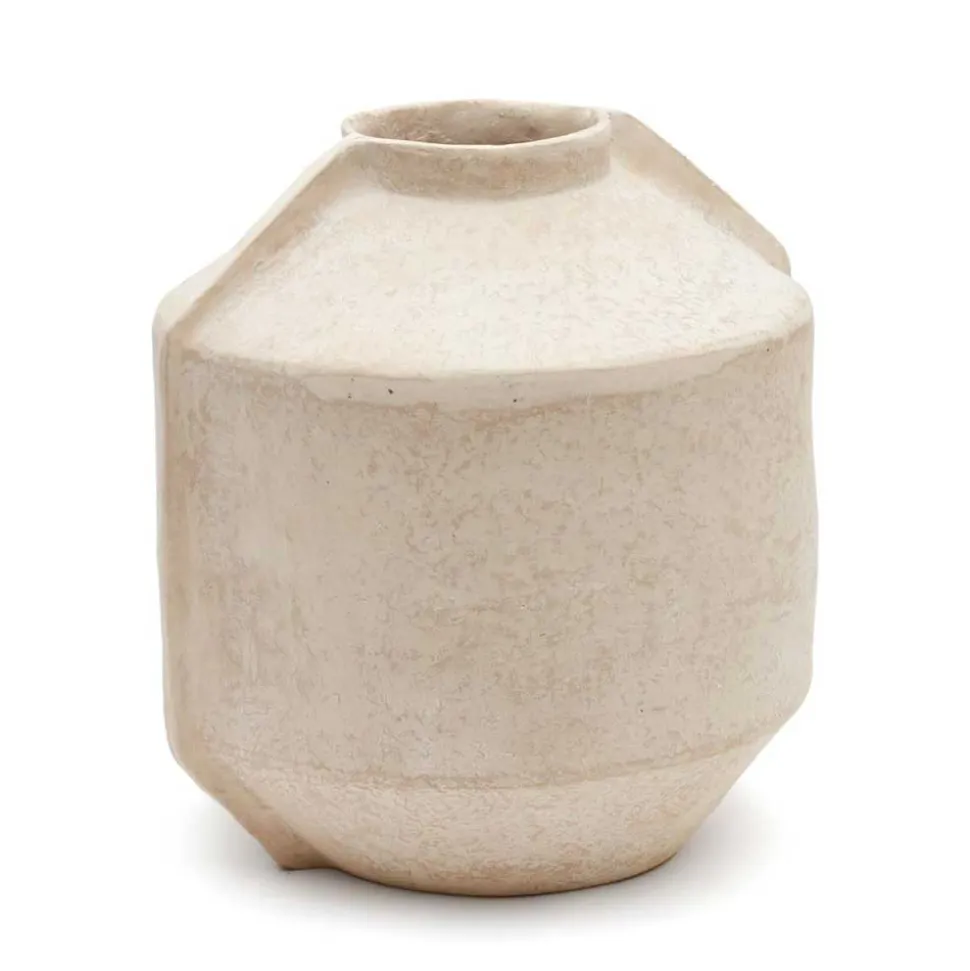 Design Vase aus Papier Pappmache - Lylian