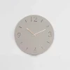 Design Wanduhr in Taupe - Cardini