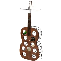 Design Weinregal in Kontrabass Optik - Claudio