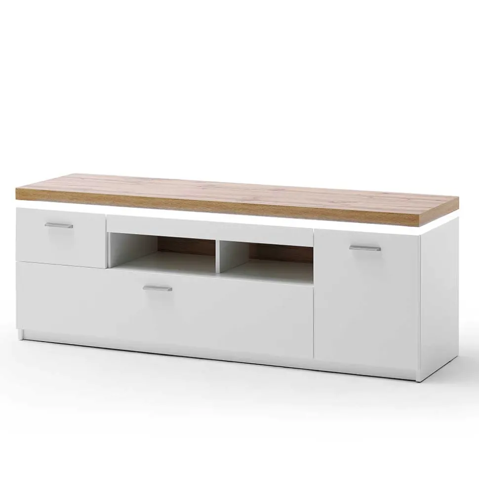 Design Wohnkombination mit Licht - Caldri (dreiteilig)