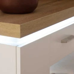 Design Wohnkombination mit Licht - Caldri (dreiteilig)