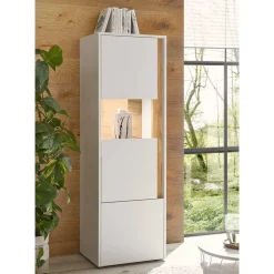 Design Wohnwand 270 cm breit - Nonessia (vierteilig)