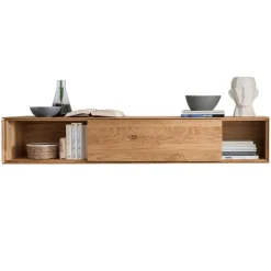 Design Wohnwand aus Massivholz - Sinta (dreiteilig)