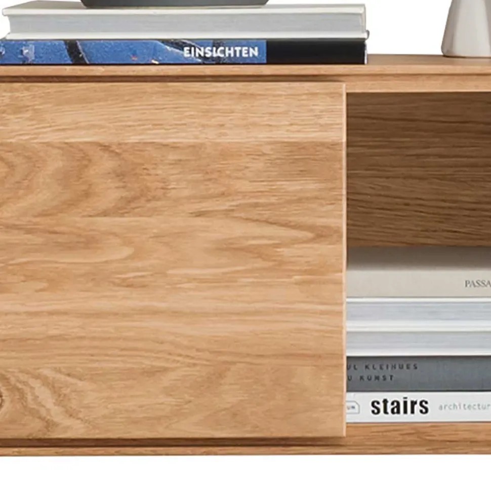 Design Wohnwand aus Massivholz - Sinta (dreiteilig)