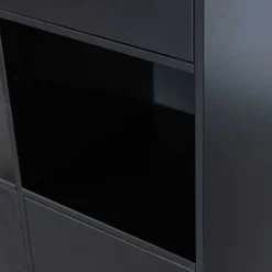 Design Wohnzimmerschrank links abgerundet - Niwidus