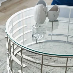 Design Wohnzimmertisch aus Klarglas - Oradea