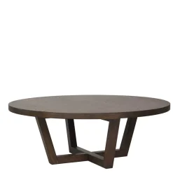 Design Wohnzimmertisch in Braun - Cazama