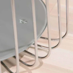 Design Wohnzimmertisch in Taupe - Denna