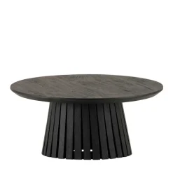 Design Wohnzimmertisch mit Säulenfuß - Clomina