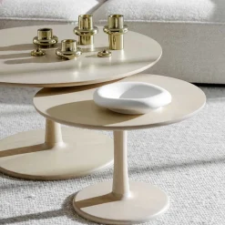 Design Wohnzimmertisch mit Tellerfuß - Burgos