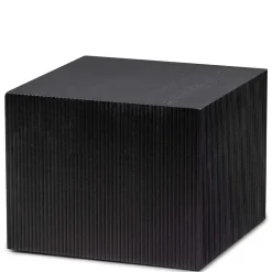 Design Zweisatz Beistelltisch in Schwarz - Canpur (zweiteilig)