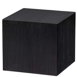 Design Zweisatz Beistelltisch in Schwarz - Canpur (zweiteilig)