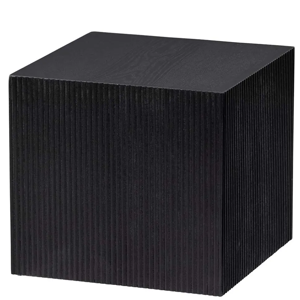 Design Zweisatz Beistelltisch in Schwarz - Canpur (zweiteilig)