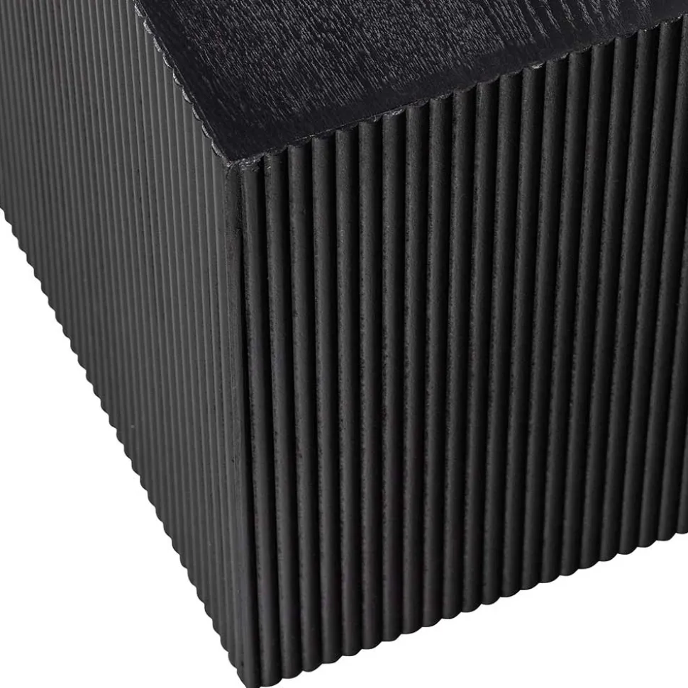 Design Zweisatz Beistelltisch in Schwarz - Canpur (zweiteilig)