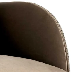 Design Zweisitzer in Beige und Hellbraun - Maria