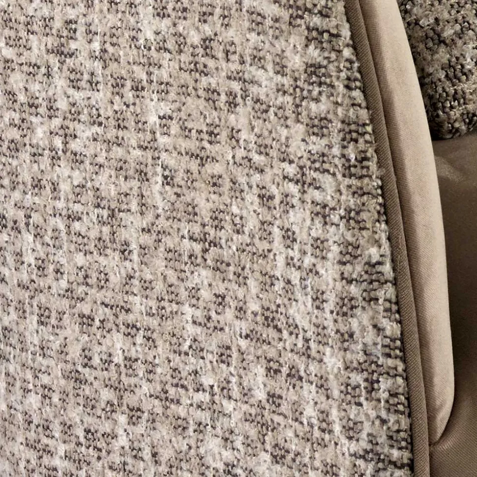 Design Zweisitzer in Beige und Hellbraun - Maria